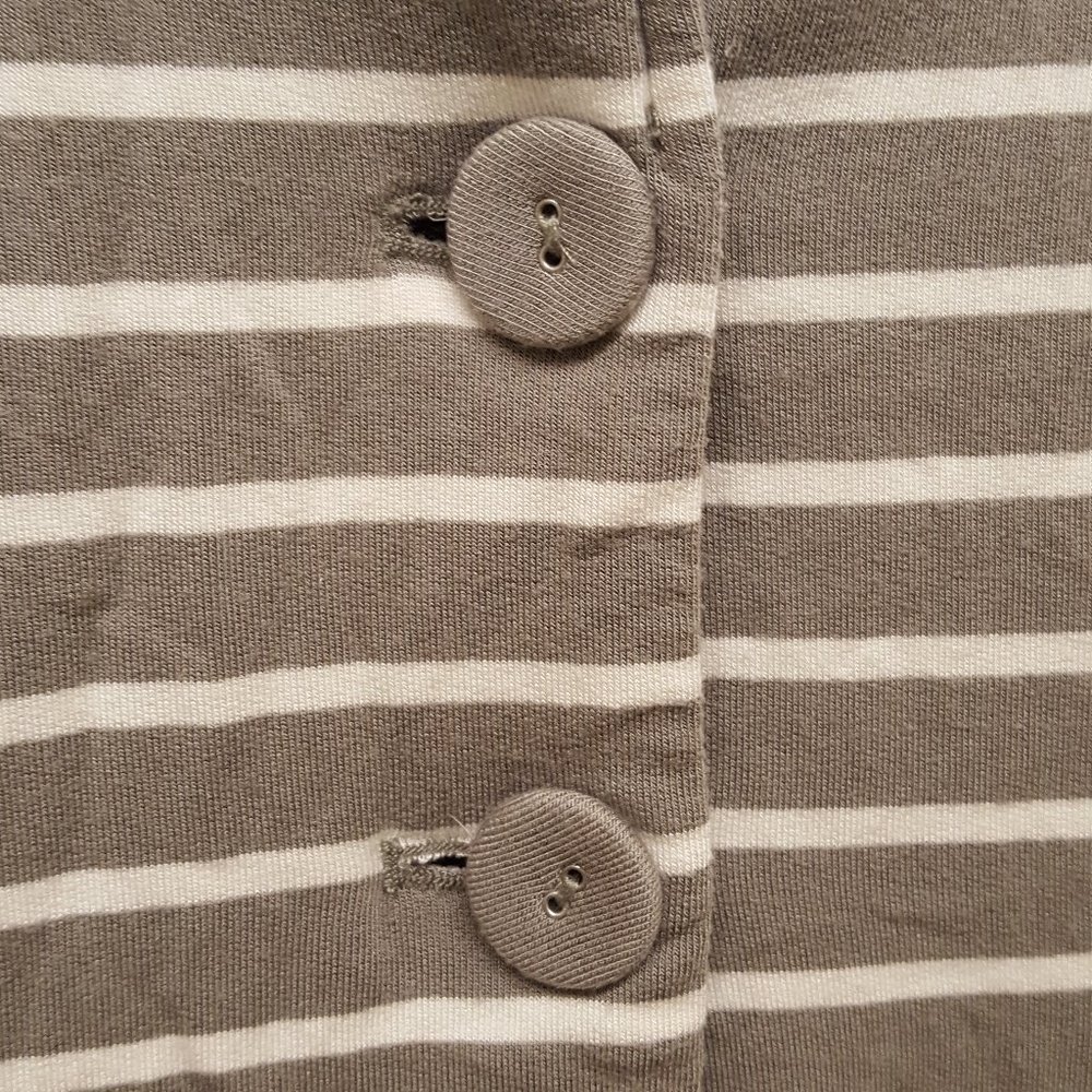 Tart Cardigan Gray/White Size Large - Picture 8 of 13